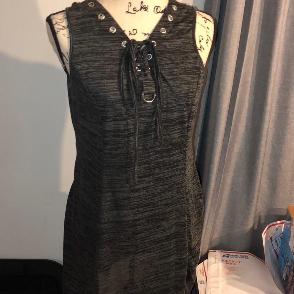 Nwt gray sundress